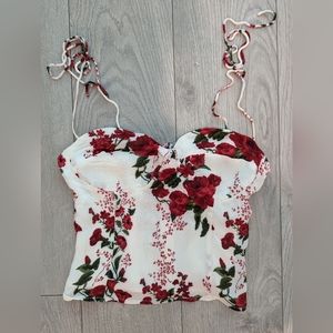 Reformation crop top, size 4